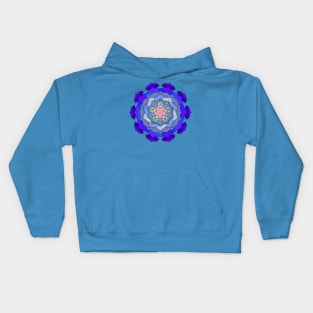 Blue Lotus Goddess Kids Hoodie